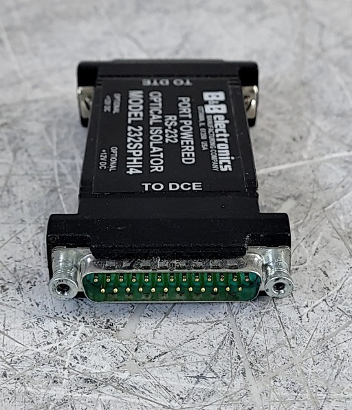 B&B ELECTRONICS 232SPHI4 Port Powered Optical Isolator RS-232 SEE NOTES