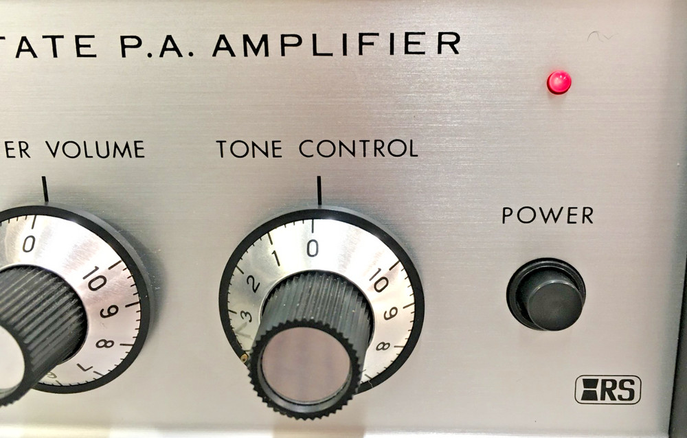 Vintage Realistic MPA-20 Solid State PA Amplifier