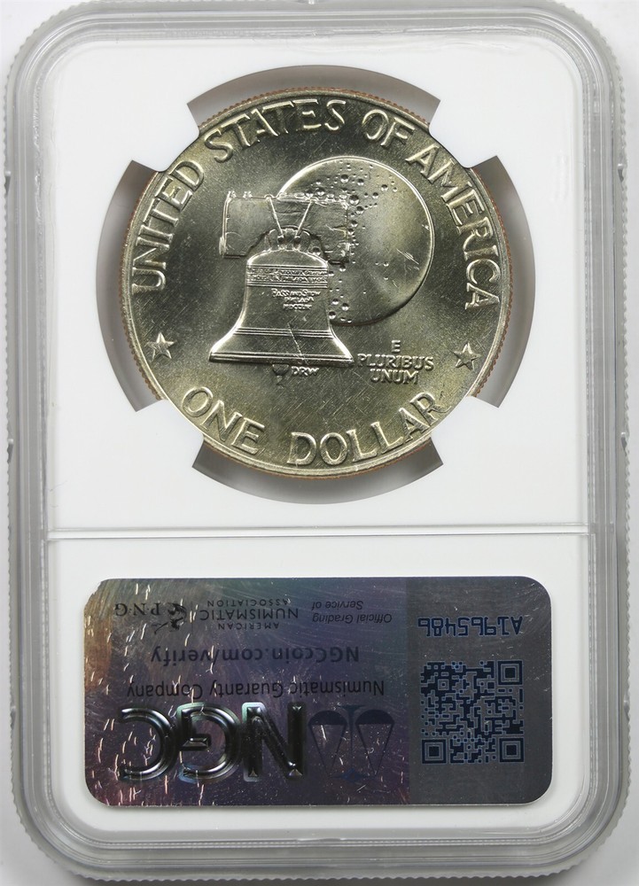 1976-D Type 2 $1 NGC MS 65 Eisenhower IKE Dollar