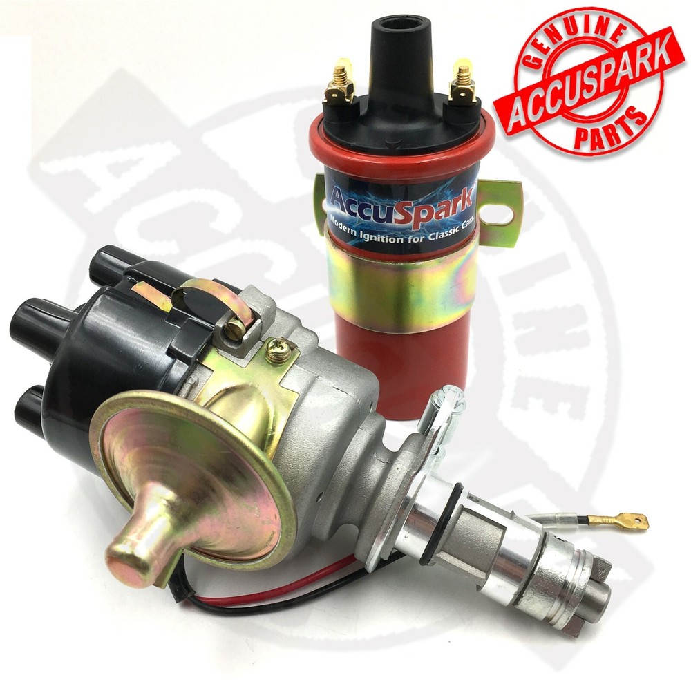 Classic A-Series Mini 1962-80 Electronic Ignition Iridium plug Distributor Pack