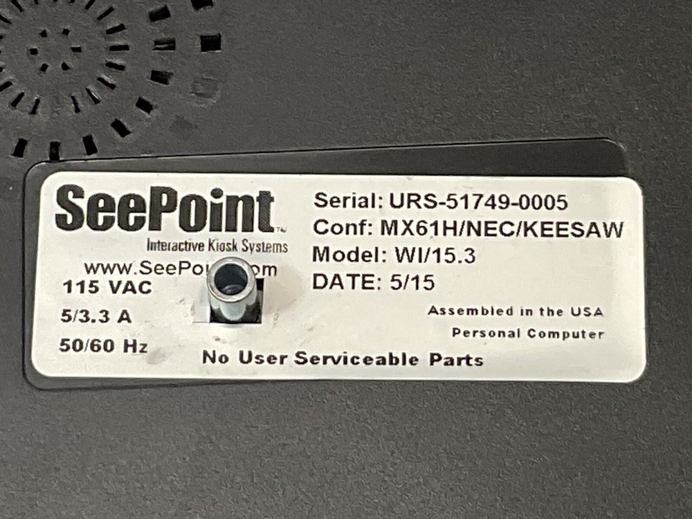 seepoint interactive kiosk system /MAR-457