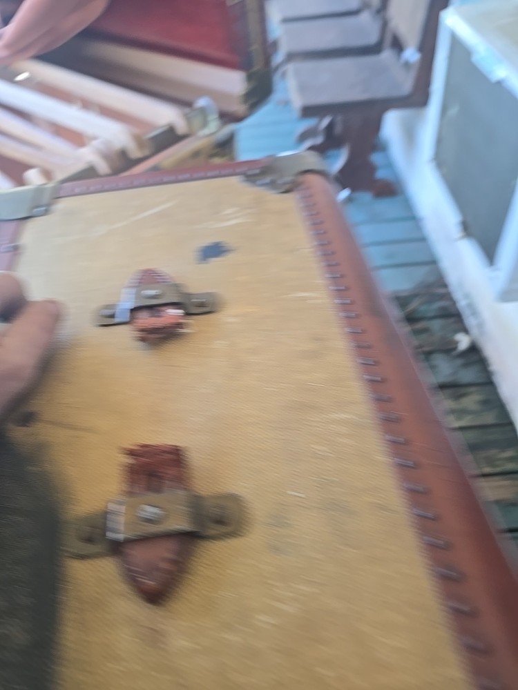 Hartmann Trunk From Ww2 Area Says Mun Germany On Back..missing One Handle