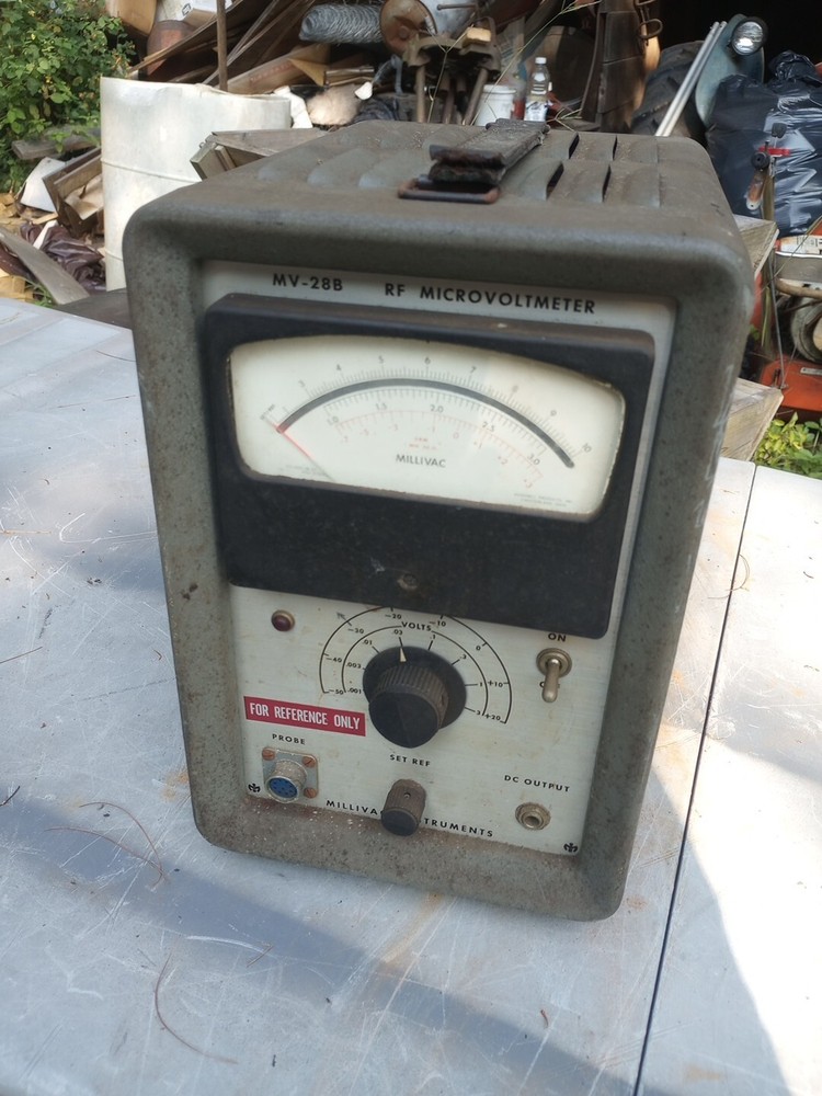 Millivac Mv-28b Micro voltmeter