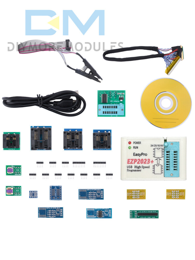 EZP2023 High-Speed SPI Programmer Support 24 25 93 95 EEPROM 25 FLASH BIOS Chip