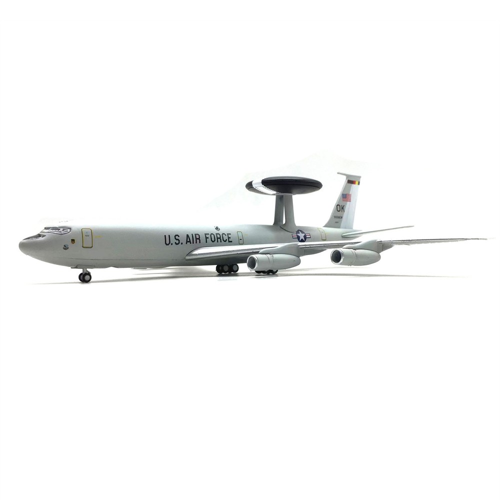 1/200 Scale US E-3 E3 Sentry AWACS Aircraft Model Plane Souvenir Static Display