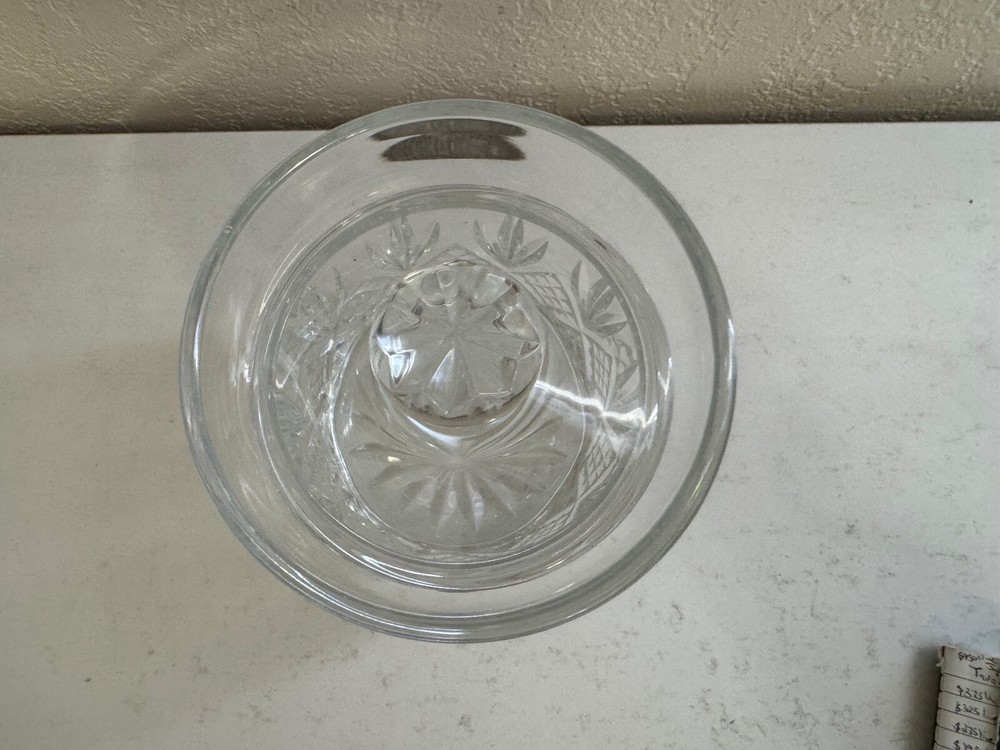 Waterford Crystal Kelley Pattern Biscuit Barrel Jar