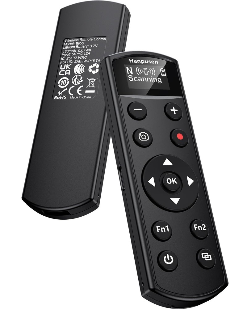 for Nikon Camera Remote Control, Hanpusen Rechargeable Wireless Shutter Release