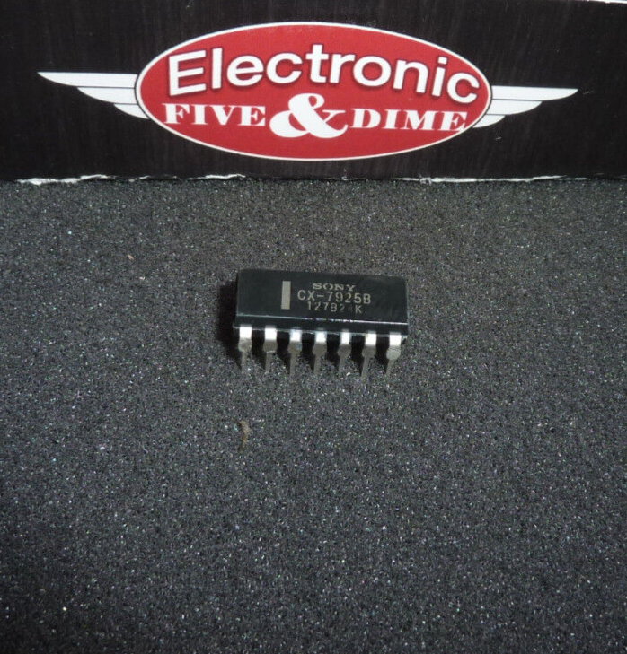 CX-7925B SONY SERIAL INPUT PLL FREQUENCY SYNTHESIZER AND PROGRAMMABLE DIVIDE IC