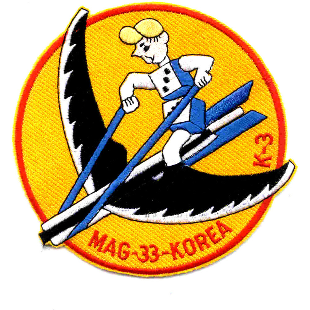 MAG-33 Marine Aircraft Group Three Three Patch