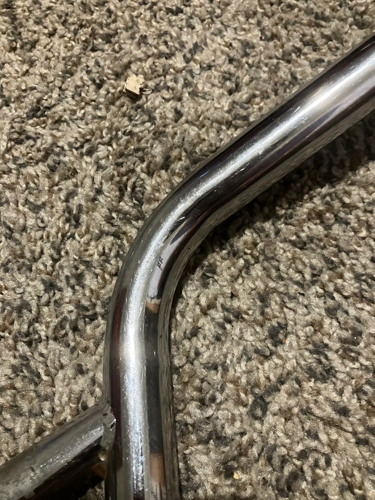 Chrome Bmx Handlebars (Without Grips)