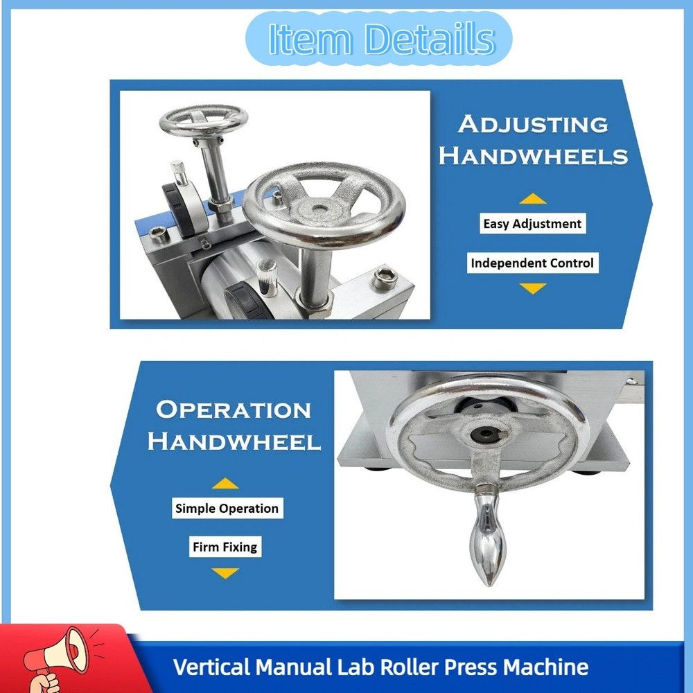 Roll-to-roll Machine Anode/cathode Sheet Calendering Machine Press Roller