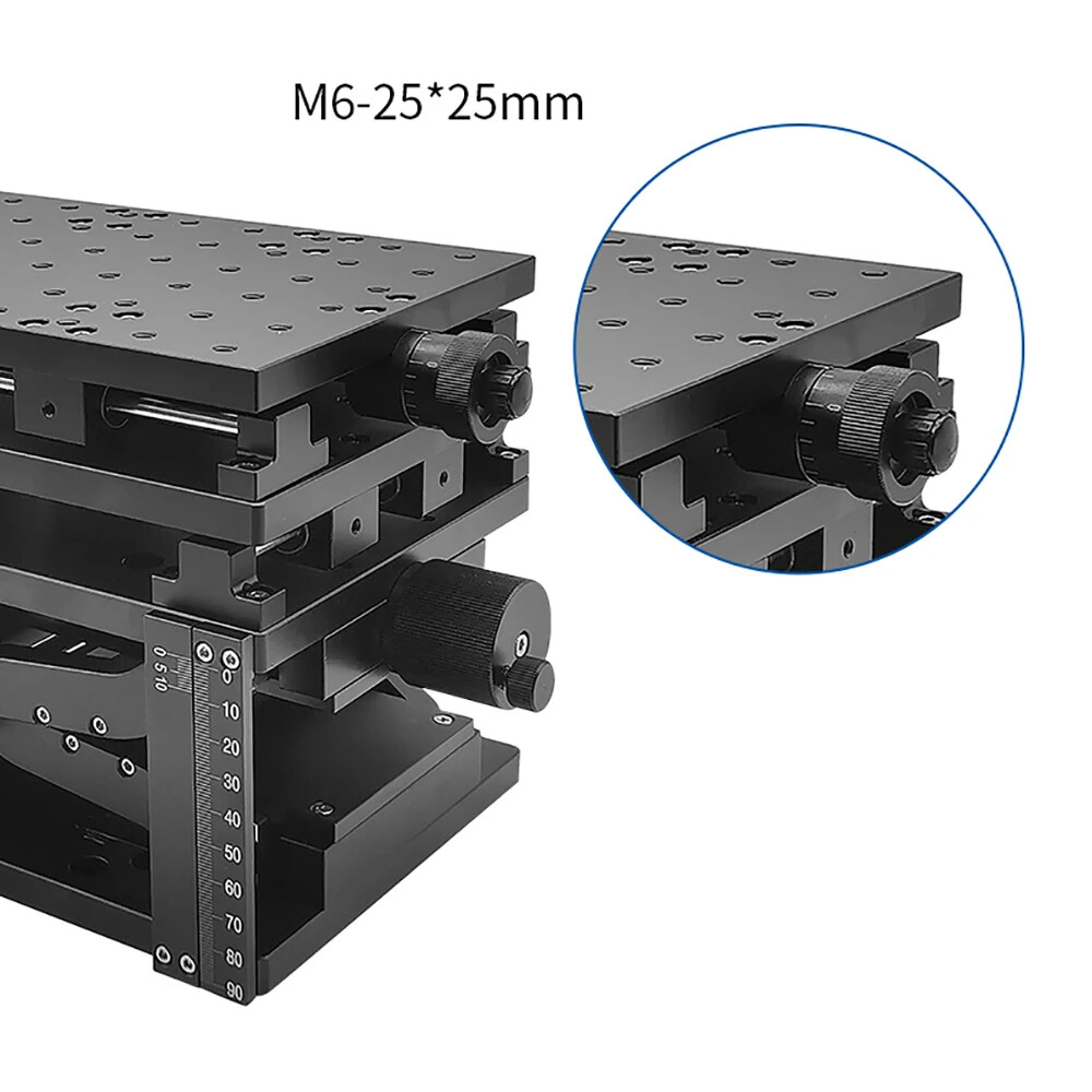 XYZ 3 Axis Manual Fine Adjustment Stage Optical experimental Platform