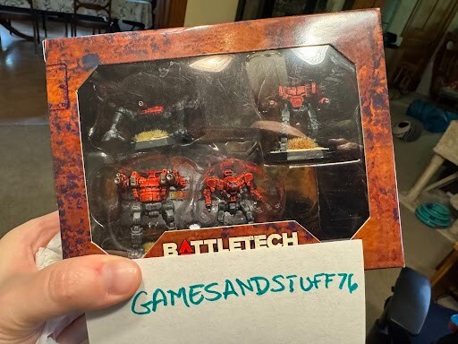 Catalyst Games Inner Sphere Security Lance painted Red Hunter Special Operations