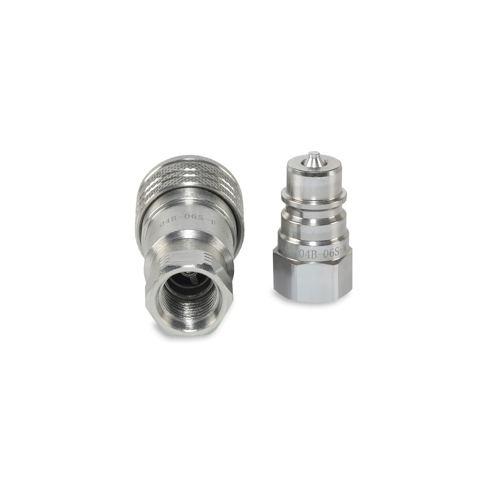 1/4″ AG Hydraulic Quick Couplers Set - 3/8″ SAE Thread