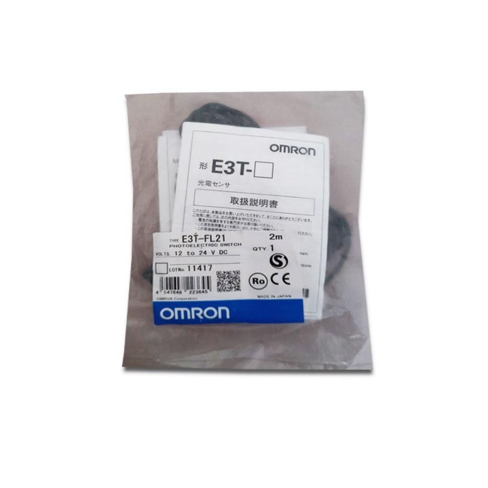 Sensor E3T-FD11 E3T-FD12 E3T-FL11 E3T-FL12 E3T-FL21 E3T-FL22 Omron Fully Tested