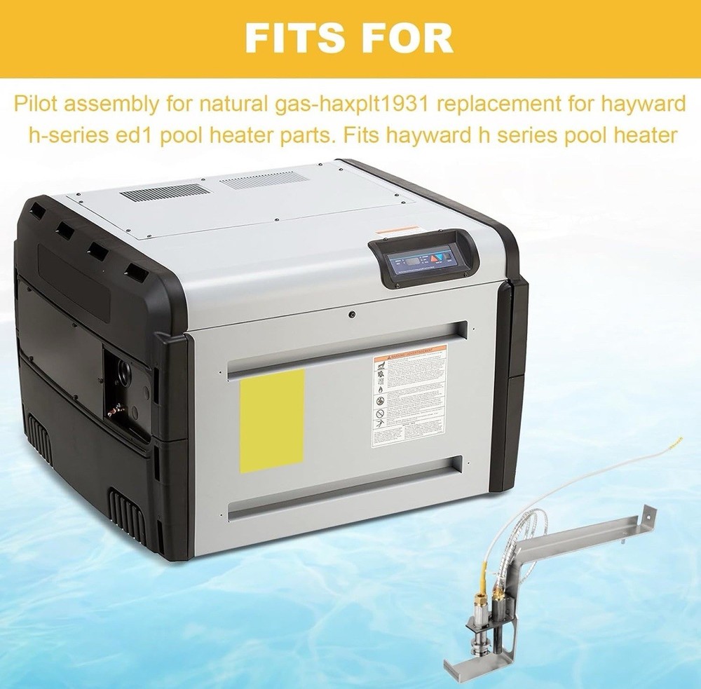 HAXPLT1931 Natural Gas Pilot Fits Hayward H-Series ED1 Style Gas Pool Heater