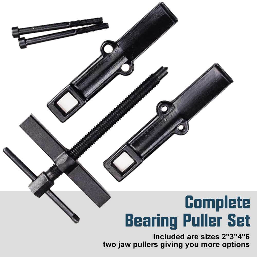 4 Bearing Puller 2'' 3'' 4'' 6'' with 2 2-Jaw