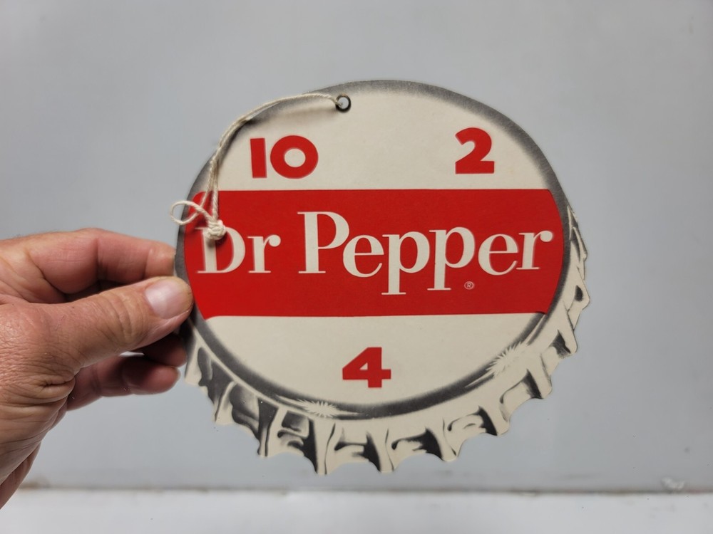 Dr pepper Sign Advertising Paper Fan pull
