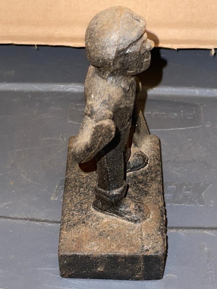 Cast Iron Sandy Midwest Fdry Figure