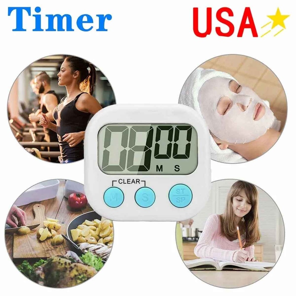 Electronic timer Baking timer Small and exquisite timekeeping Accurate kitchen