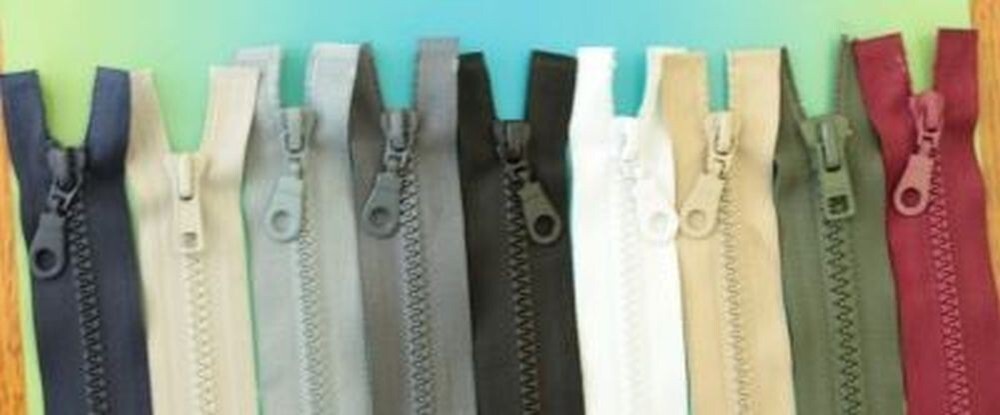 Separable Zip Plastic to Open Robust Teeth 40-90 CM