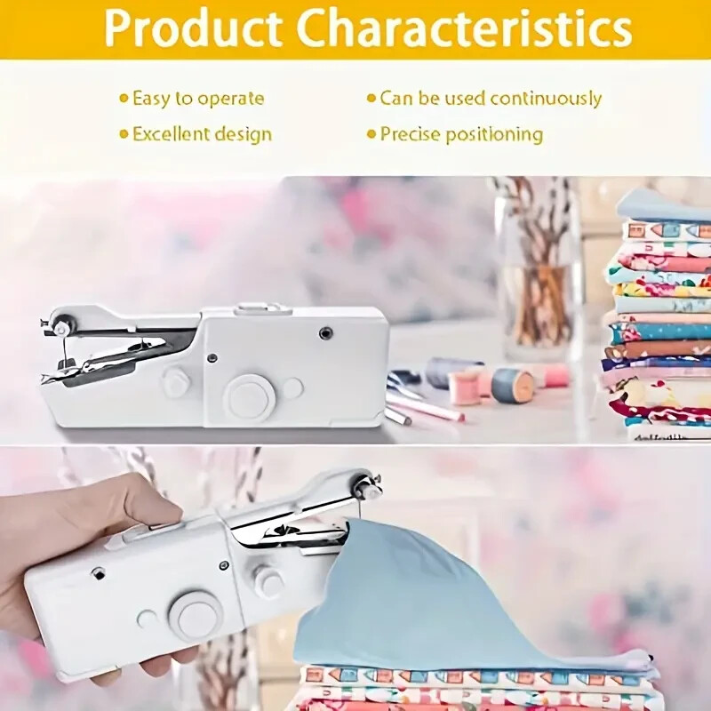 1pc Hand-held Sewing Machine, Small Sewing Machine, Portable Sewing Machine,