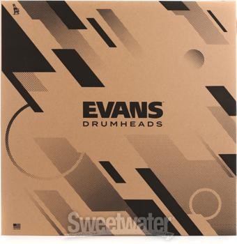 Evans GMAD Clear Drumhead with Damping System - 22"