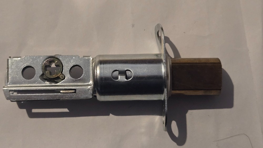 Brass spring latches, privacy passage 2 3/8" 2 5/8" backsets