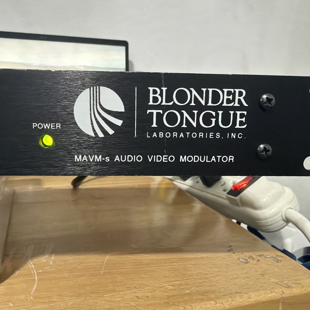 Blonder Tongue MAVM-S Audio Video Modulator Processor 600 Watts.