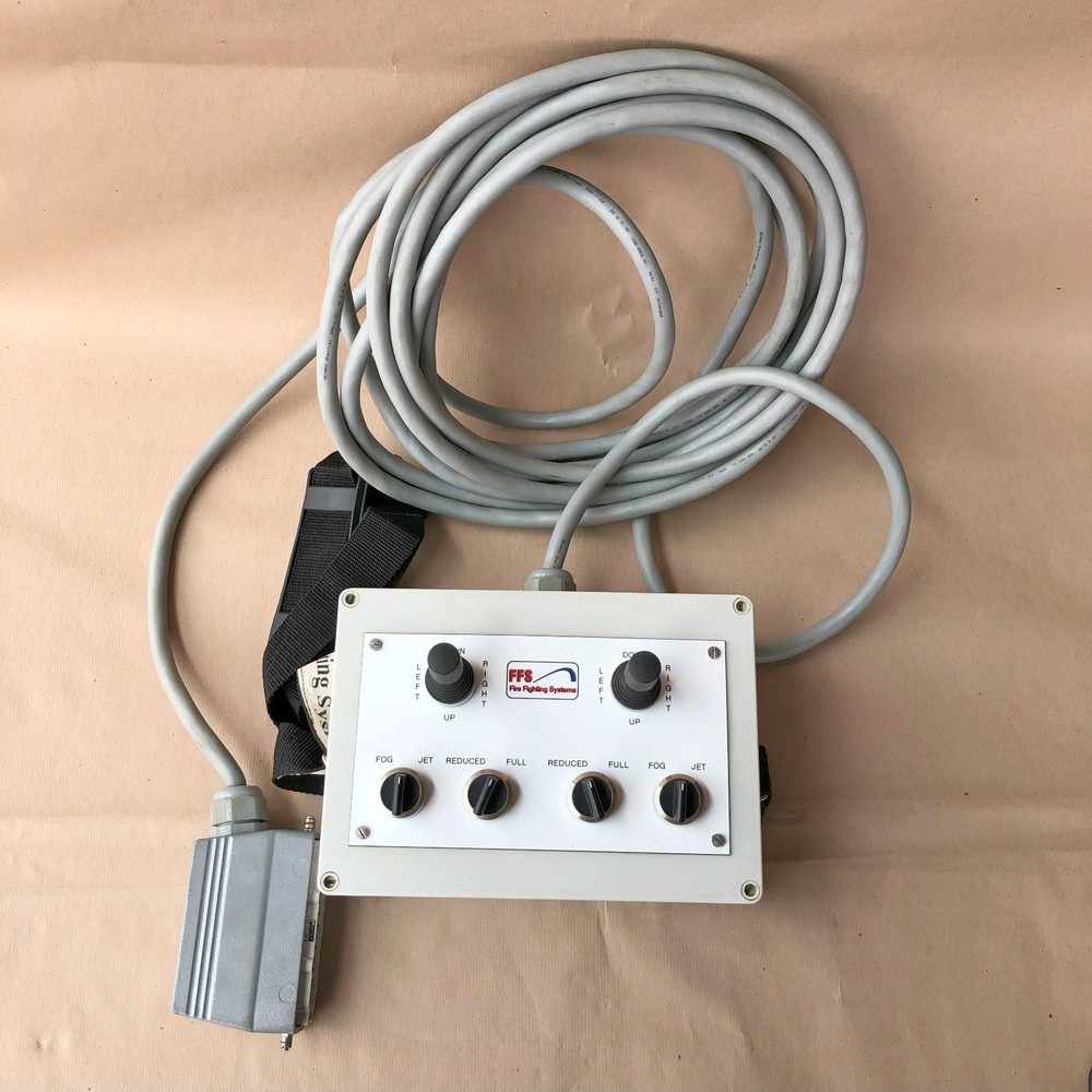 FFS FIRE FIGHTING SYSTEMS PORTABLE REMOTE CONTROL UNIT JOYSTICK CONTROLLER