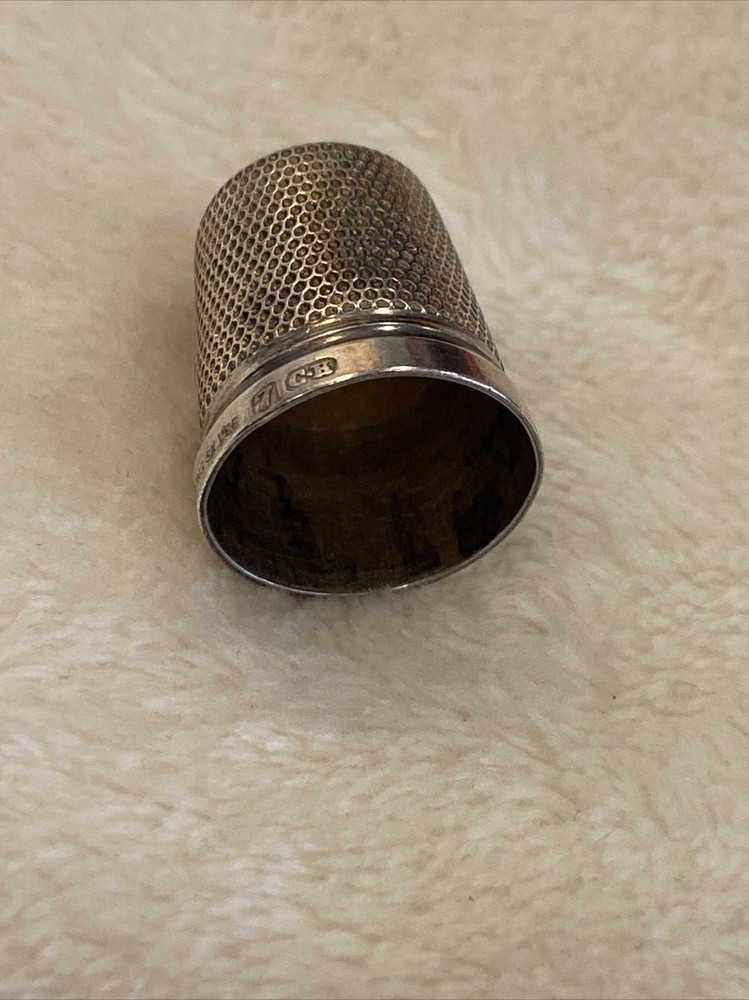 Charles Horner C. H SOLID STERLING SILVER THIMBLE No:7 - Read First