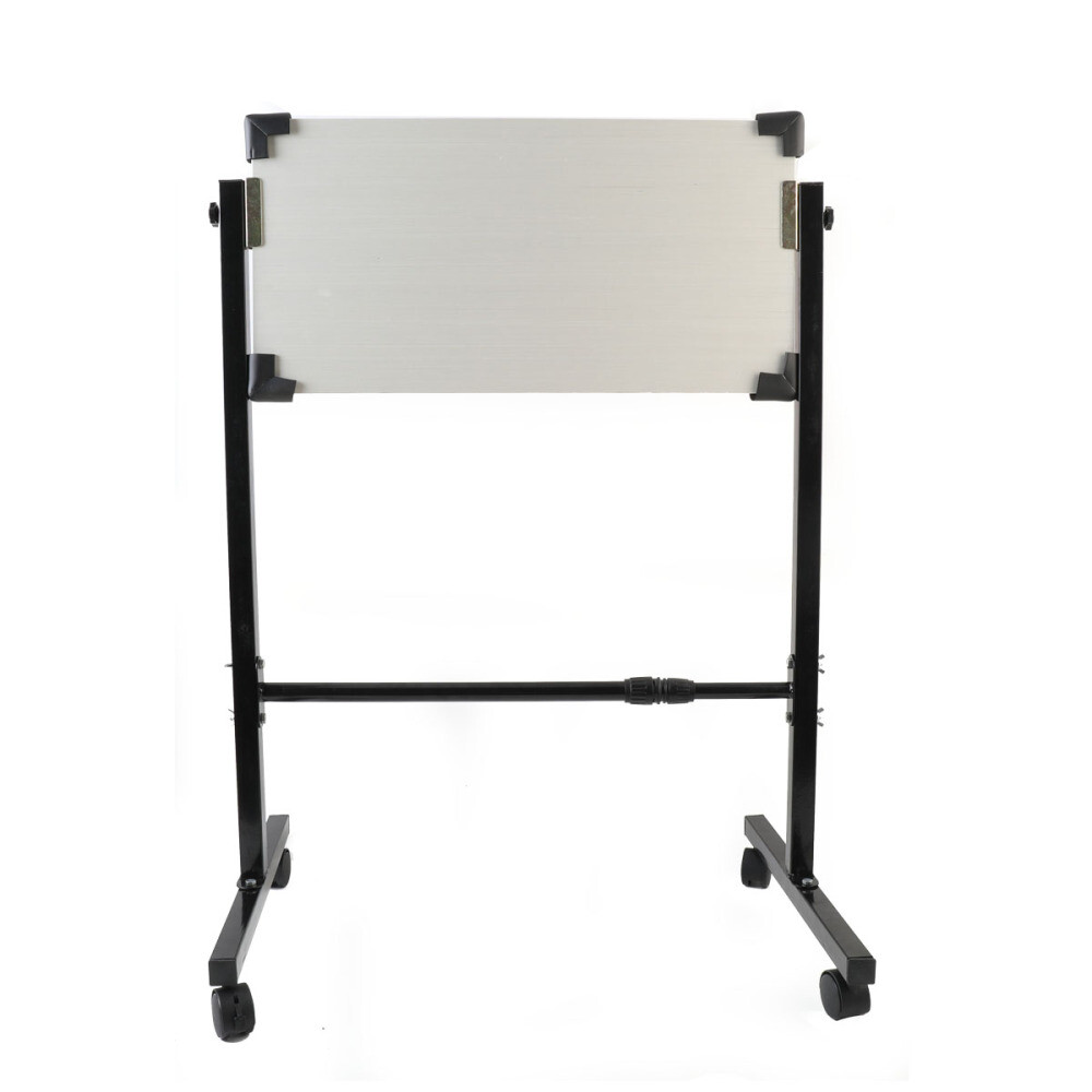 66x33cm Ping Pong Table Return Board,Self-Training,Robust Steel Frame & Wheels