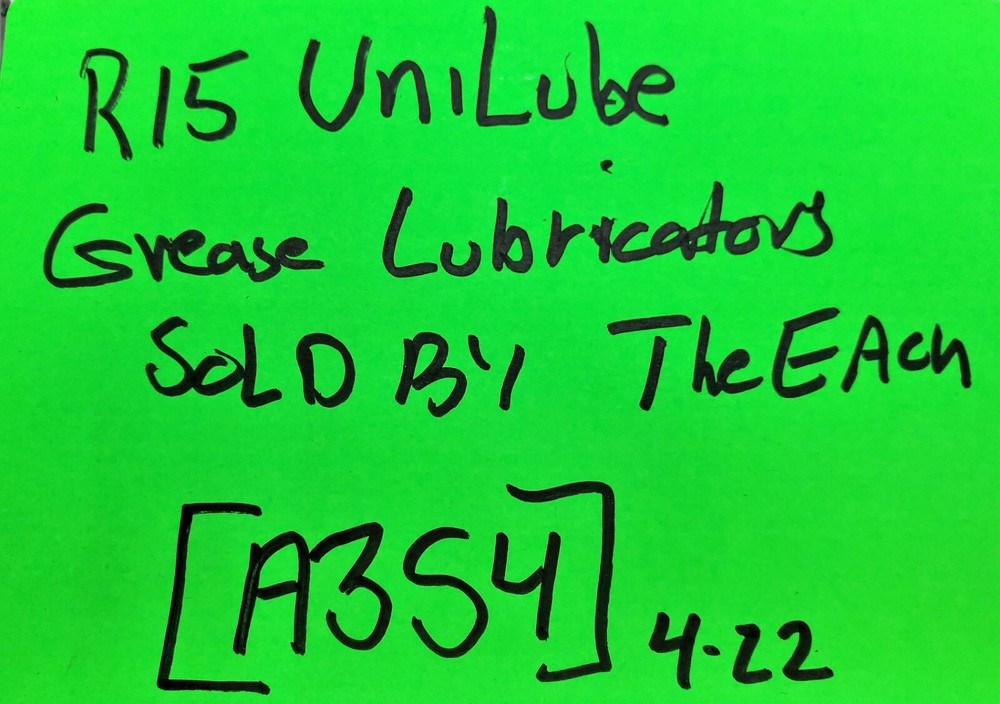 1/8” MPT Base Grease Lubricator - Spring Operated - RF15 [A3S4]
