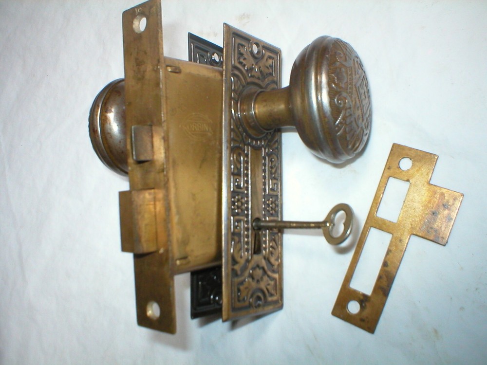 Antique Victorian Era Door Hardware