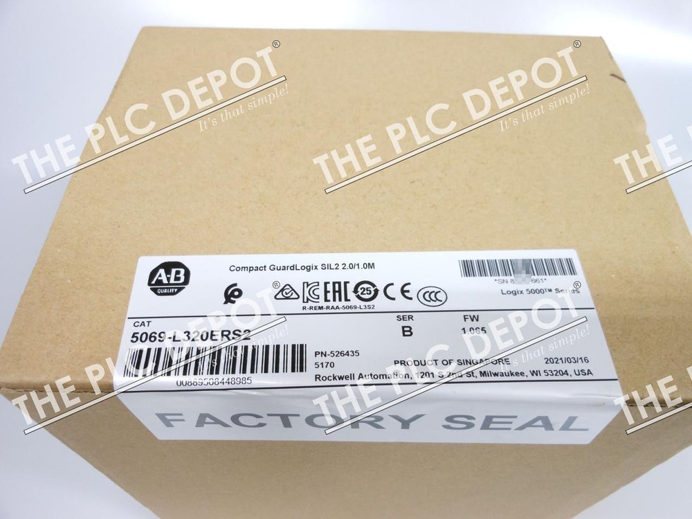FACTORY SEALED ALLEN BRADLEY 5069-L320ERS2 /B *REAL US SELLER* GENUINE #QTY