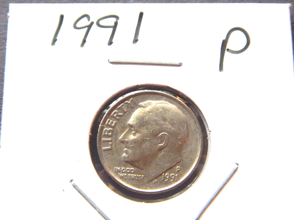 1991 (P) Roosevelt Dime