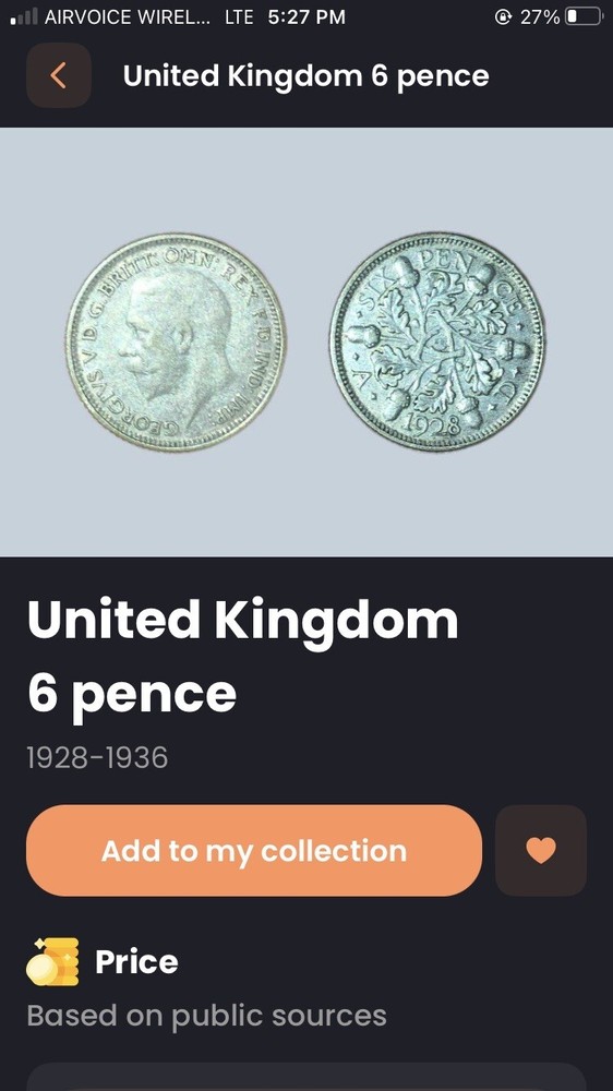United Kingdom 6 Pence