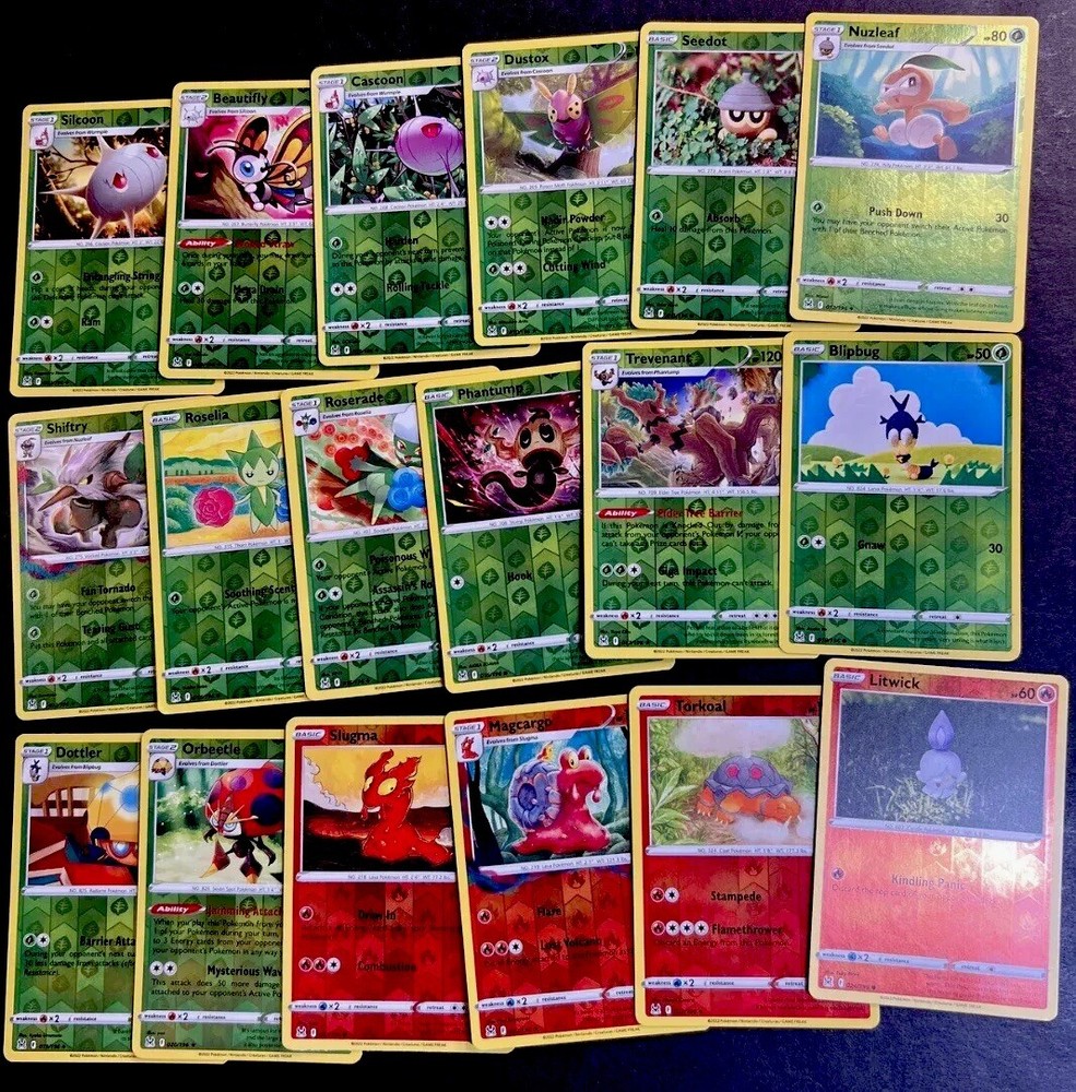 Lost Origin & Silver Tempest Base Sets - VStars/Radiants/V’s/Holos/Reverse Holos
