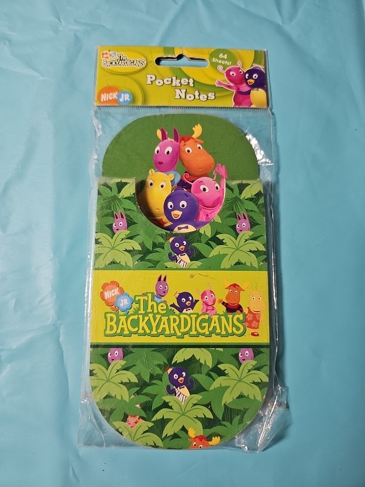 2006 Nick Jr Backyardigans  Pocket Notes  Notepad New