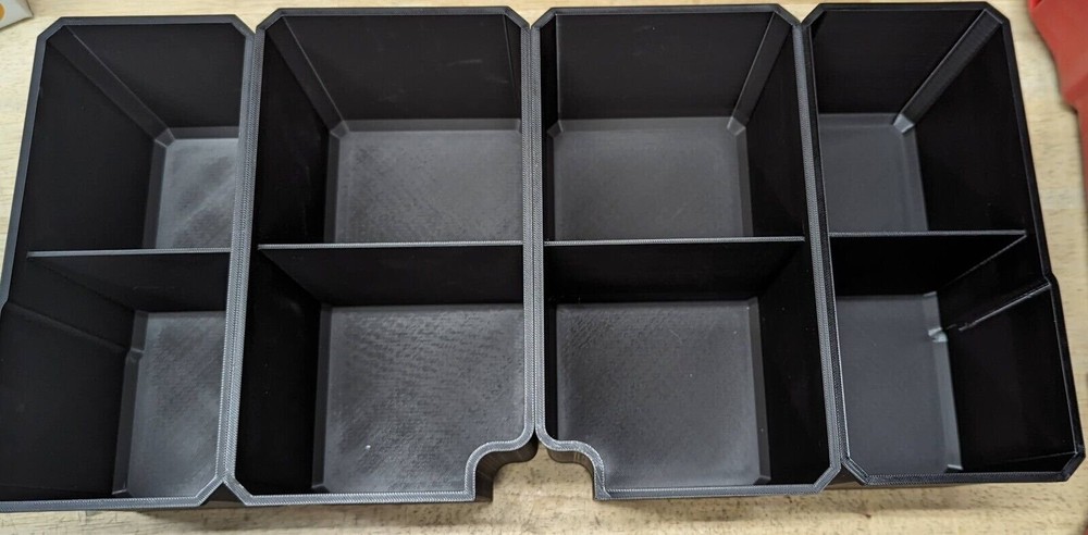 Milwaukee Packout DEEP 48-22-8432 DIVIDED BIN SET, Full Depth Free Shipping!