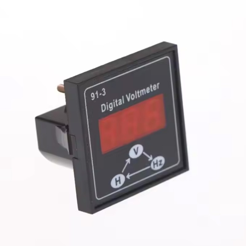 Single Phase 3 Phase Voltage Indicator Digital Voltmeter LED For Generator