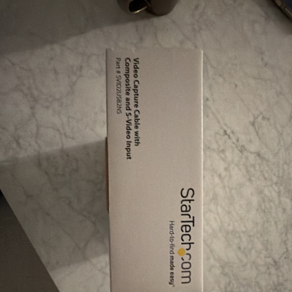 StarTech.com USB Video Capture Cable Composite S-Video SVID2USB2NS