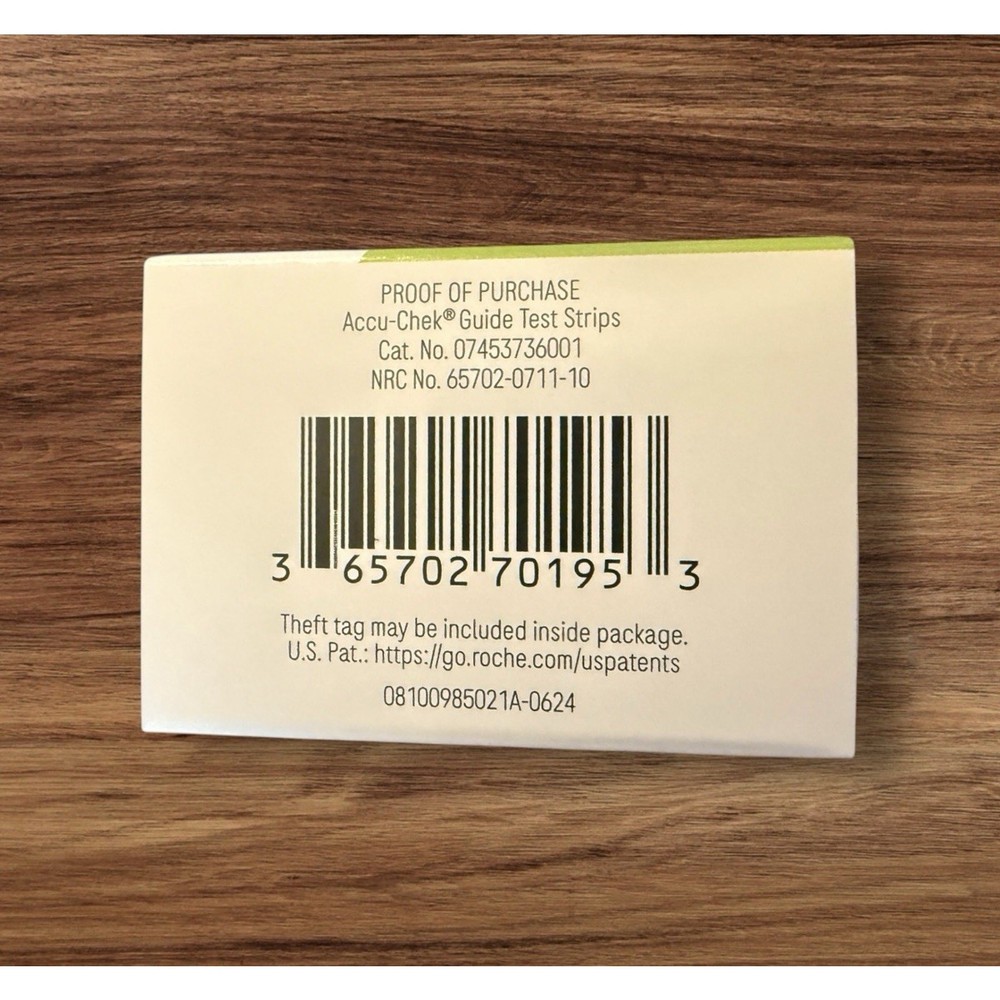 Accu-Chek Guide Test Strips Diabetic Blood Glucose Testing 50ct
