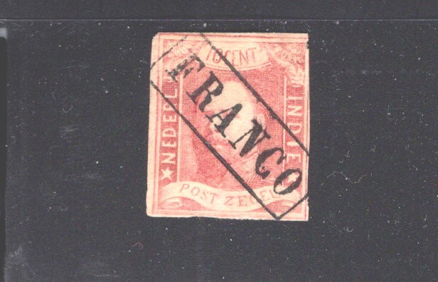 Netherlands   Indies   #1   used    GREAT   cancel