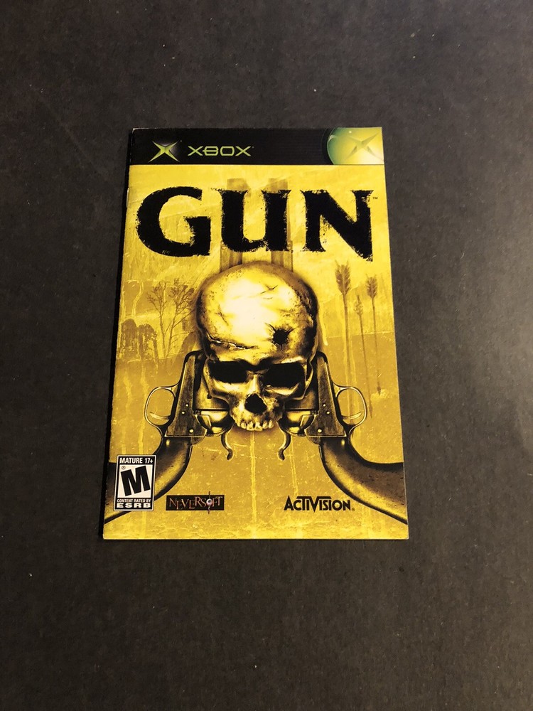 Gun xbox Manual Only