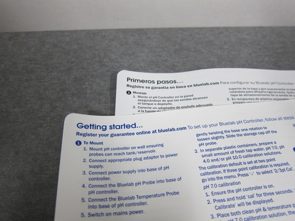 Bluelab pH Controller monitor automatic pH Dosing - NEW IN OPEN BOX