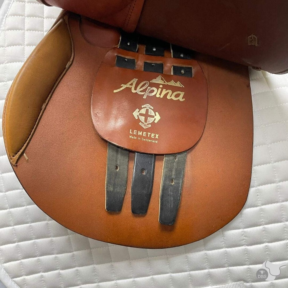 Courbette Alpina Jumping Saddle 17" M
