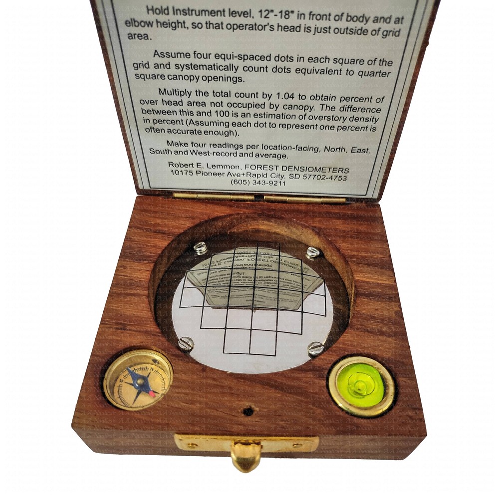 Spherical Densitometer - Canopy Density Tool for Forestry & Environmental Use