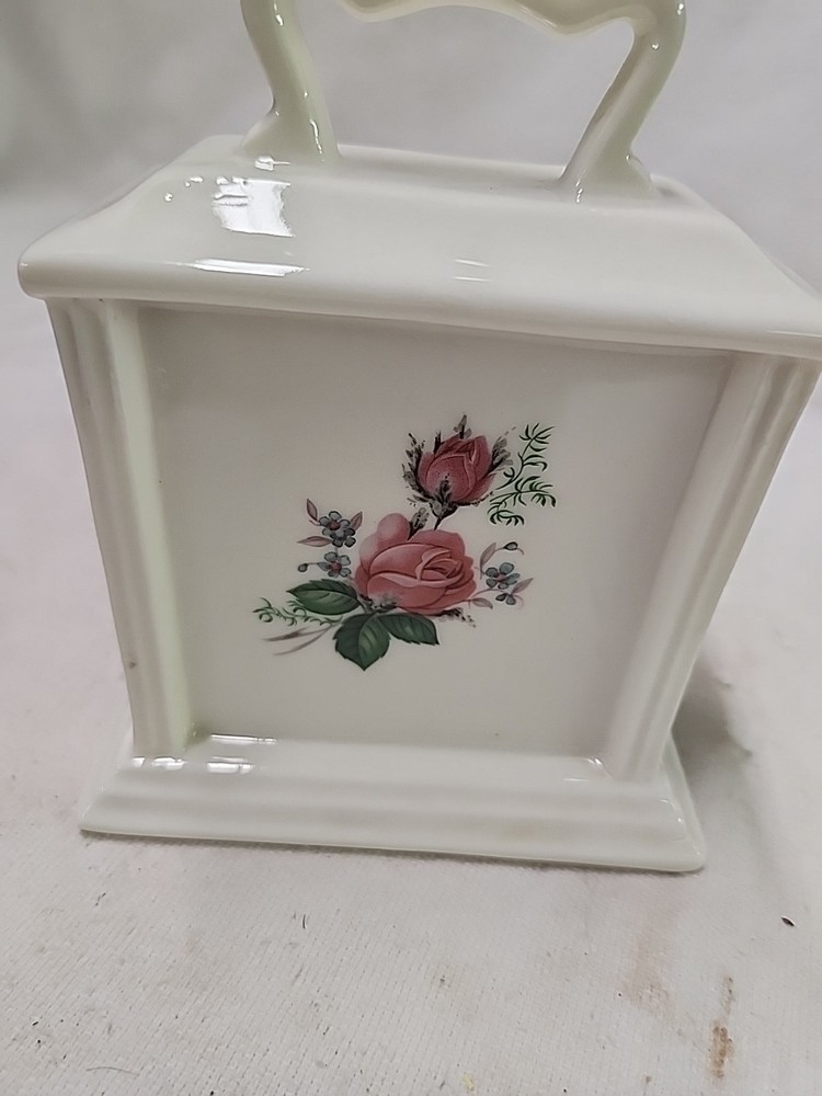 (245) Vintage Ceramic Quartz Clock