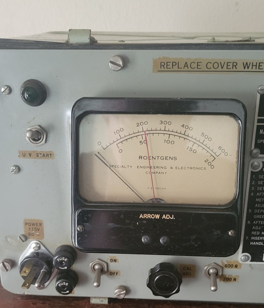 US Navy CP-95A/PD Computer Indicator, Radiac Set